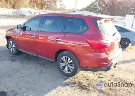 2017 Nissan Pathfinder Platinum/S/Sl/Sv z USA, uszkodzony, nr VIN 5N1DR2MN2HC613493